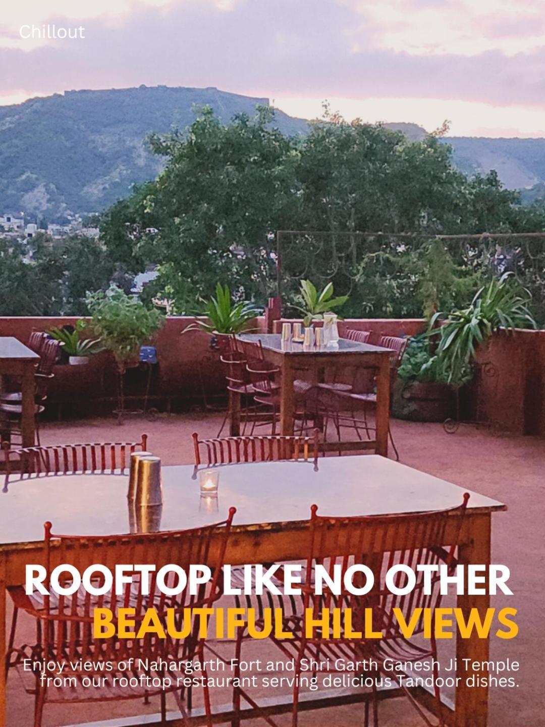 Chillout - A Boutique Hotel & Rooftop Restaurant Τζαϊπούρ Εξωτερικό φωτογραφία